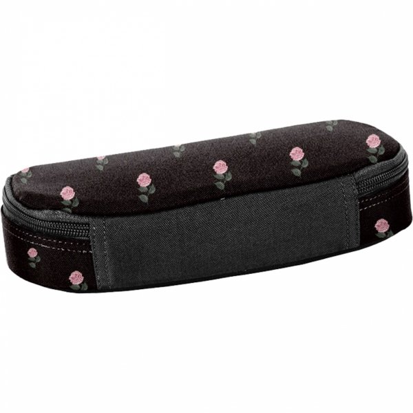 KWIATY PIÓRNIK DLA UCZNIÓW RÓŻE BEUNIQ ETUI SZKOLNY CZARNY DISNEY