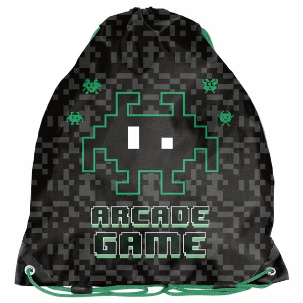 GAMER PLECAK CHŁOPIĘCY SZKOLNY PIKSELE ZESTAW 3ele PASO GAMING GRA