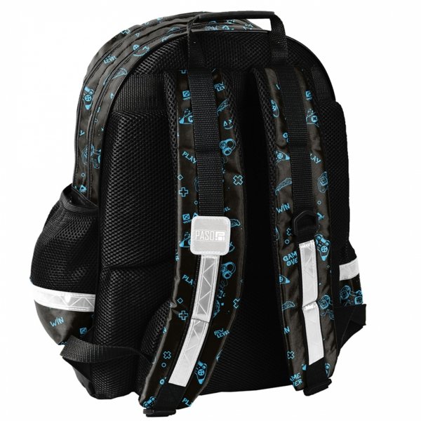 PLECAK GAMEPAD SZKOLNY KOMPLET 6w1 GAMER DO PODSTAWÓWKI GAMING DLA CHŁOPAKA