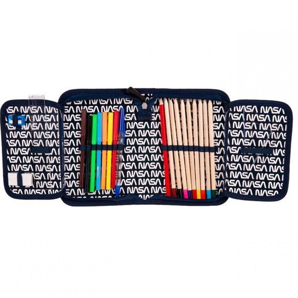 Kosmiczny Piórnik Nasa dla Chłopaków z wyposażeniem [PP22NA-P001]