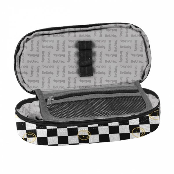 SMILEY SZACHOWNICA DUŻY PLECAK BeUniq MŁODZIEŻOWY SZKOLNY KOMPLET 5 elem.