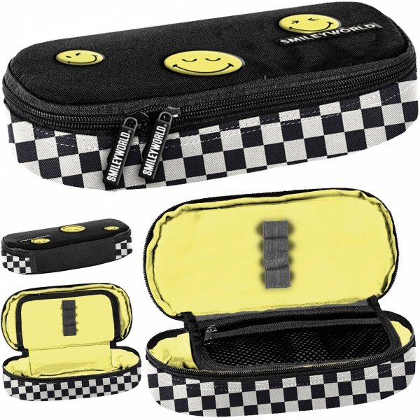 SMILEY PIÓRNIK BEUNIQ ETUI SZKOLNY USZTYWNIANY MŁODZIEŻOWY DLA UCZNIÓW