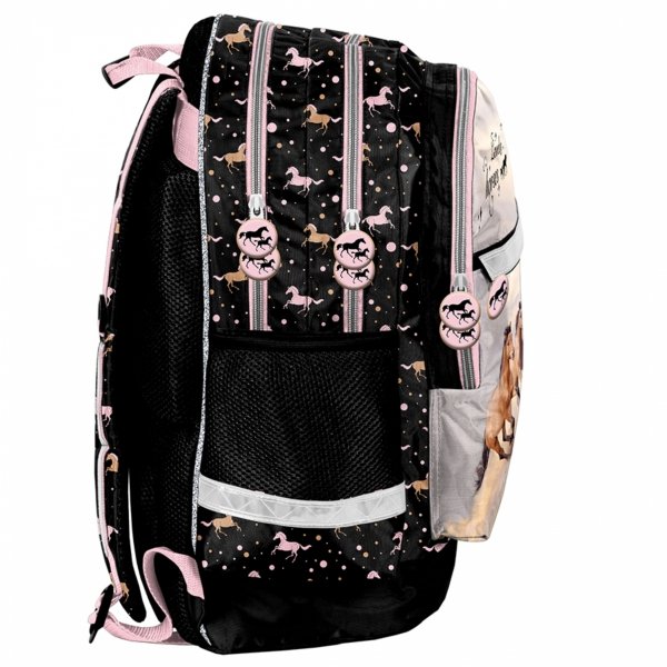 PLECAK KOŃ SZKOLNY ZESTAW 5w1 DO 1-3 KLASY PODSTAWÓWKI DZIEWCZĘCY KOŃ HORSE