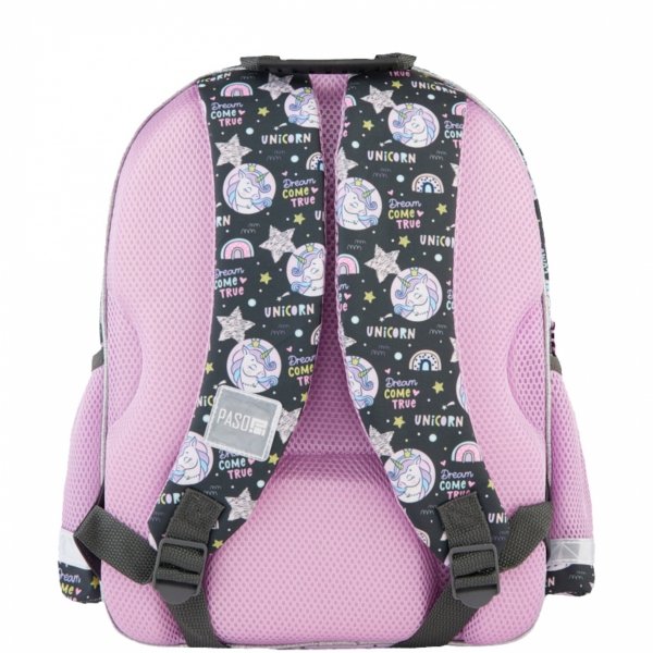 Plecak Szkolny Jednorożec dla Dziewczynek do klas 1-3 Podstawówki Paso