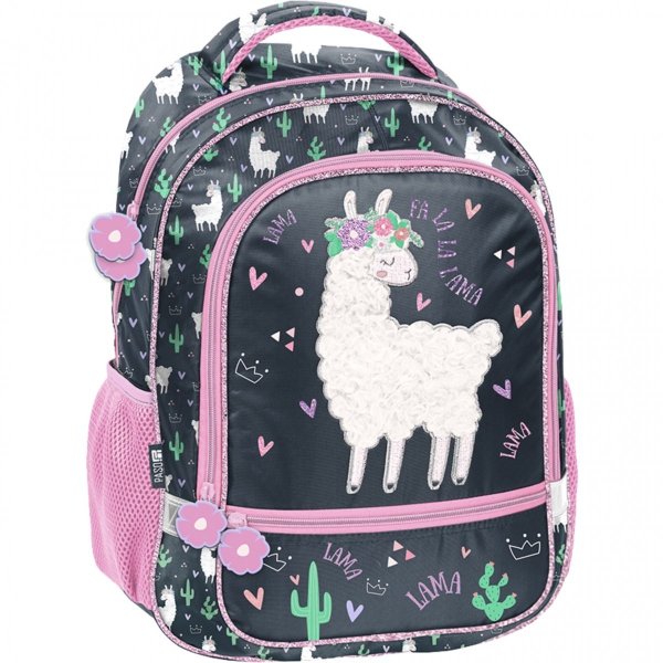 Plecak Lama Szkolny dla Dziewczynek do 1 klasy zestaw [PP23LA-260]