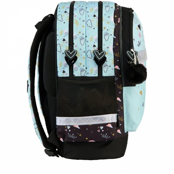 PANDA MIŚ PLECAK ZESTAW SZKOLNY DZIEWCZĘCY DO 1 KLASY PODSTAWÓWKI Z MISIEM