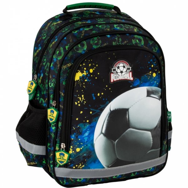 PIŁKARSKI PLECAK SZKOLNY DO 1 KLASY FOOTBALL TORNISTER PIŁKA NOŻNA