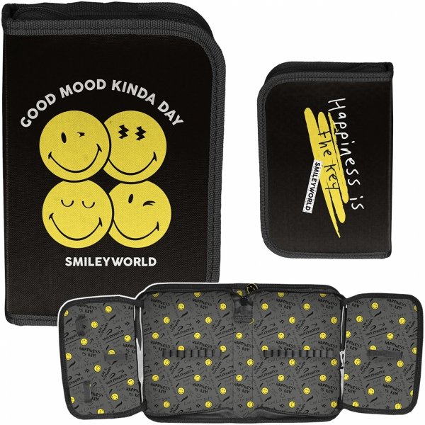 JEDNOKOMOROWY PIÓRNIK SMILEY EMOTKI SZKOLNY DO PODSTAWÓWKI BUŹKI EMOTIKOMY