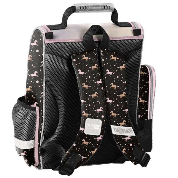 TORNISTER SZKOLNY KOŃ KOMPLET 5w1 W KONIE DO 1 KLASY PODSTAWÓWKI z KONIEM