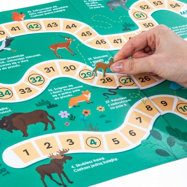 WYKLEJANKA ZWIERZĘTA EUROPY GRA GDZIE ONE ŻYJĄ KIDEA