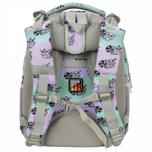 Lemury Backup Plecak Szkolny Zestaw 3w1 Dziewczęcy [PLB5R03]