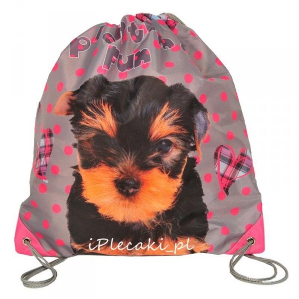 WOREK GIMNASTYCZNY W-F z PIESKIEM PSEM PIES PIESEK YORK [13-712F]