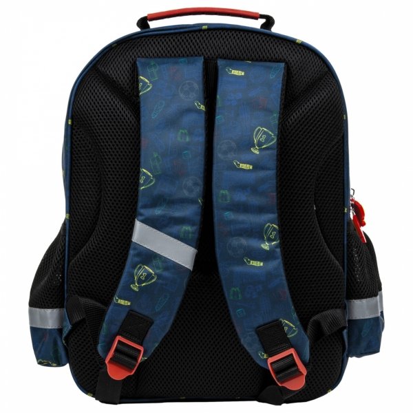 Komplet 3ele. Piłkarski Plecak Chłopięcy do Podstawówki [PL15BPI18]