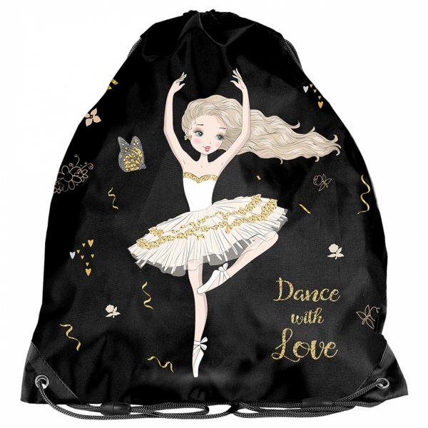 BALERINA WOREK NA OBUWIE WF KAPCIE DLA UCZENNIC DO PODSTAWÓWKI BALETNICA