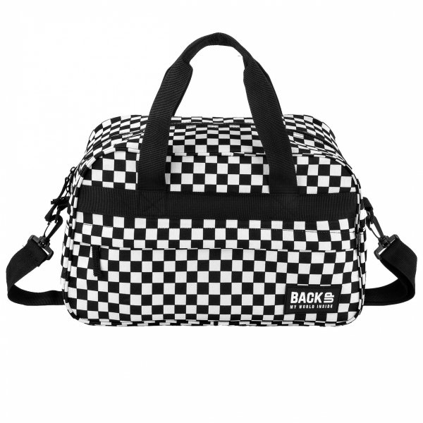 TORBA SPORTOWA SZACHOWNICA NA BASEN WYCIECZKOWA KABINOWA DO SAMOLOTU BACKUP