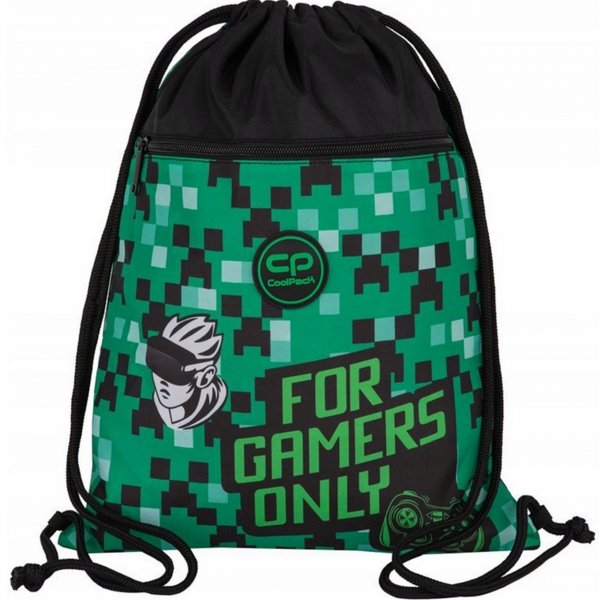 PLECAK CP COOLPACK ZESTAW 5w1 SZKOLNY PIKSELE GAMER GAMING DLA CHŁOPAKA