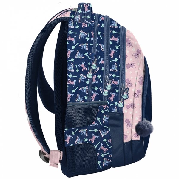 STITCH PLECAK SZKOLNY TORNISTER DLA DZIEWCZYNY LILO i STICH KOMPLET 5ele