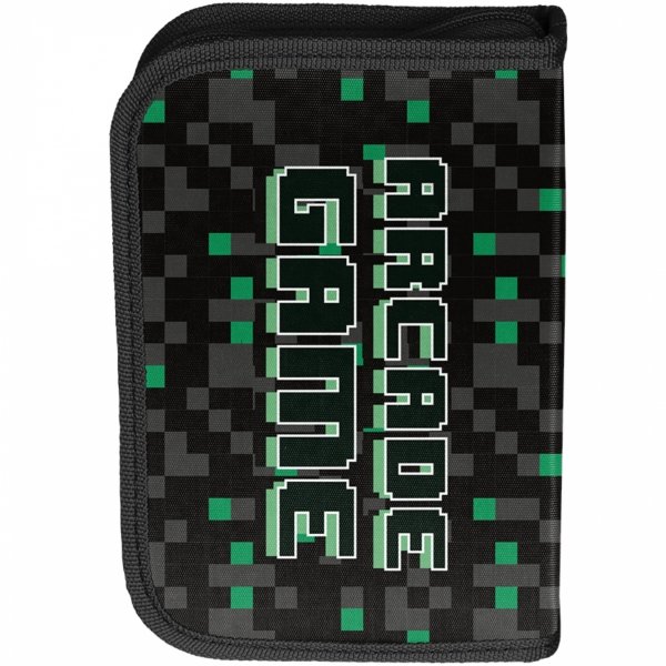 KOMPLET 5w1 GAMER PLECAK DLA CHŁOPAKA SZKOLNY PIKSELE GAMING GRA PIKSELE