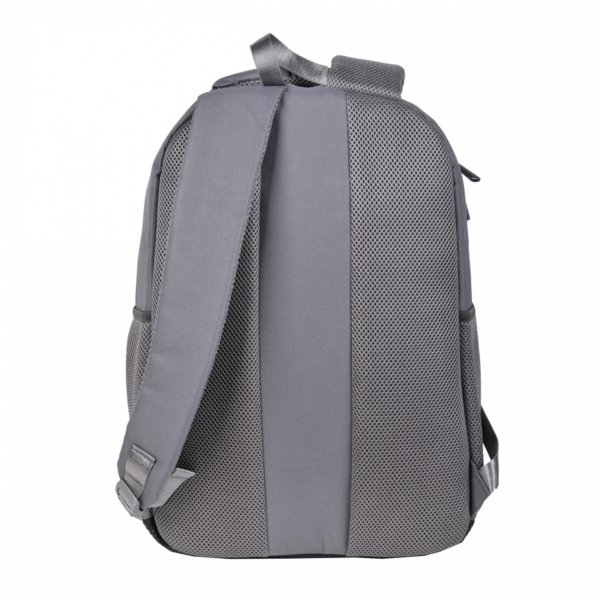 PLECAK SZARY MŁODZIEŻOWY 3 komory BIZNESOWY PODRÓŻNY DUŻY MĘSKI DAMSKI PASO