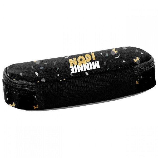 Komplet Myszka Minnie Czarny Szkolny Plecak Młodzieżowy BeUniq [DM22JJ-2808]