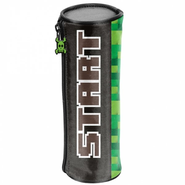 MINECRAFT CHŁOPIĘCY PIÓRNIK GRY GRA SZKOLNY TUBA OKRĄGŁY GAMER GAMING PASO