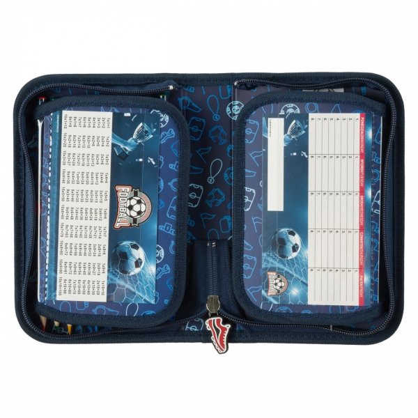 FOOTBALL TORNISTER SZKOLNY DO 1 KLASY PODSTAWÓWKI ZESTAW 5w1 DLA CHŁOPAKÓW