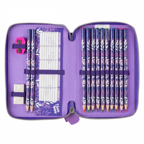 KONIE KOMPLET 5W1 PLECAK DLA DZIEWCZYN SZKOLNY DO PODSTAWÓWKI DERFORM HORSE