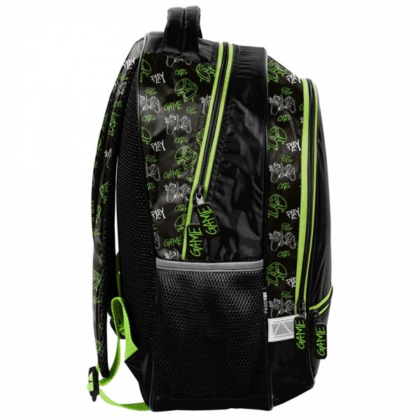 PLECAK GAMEPAD SZKOLNY GRA DO 1 KLASY PODSTAWÓWKI DLA CHŁOPAKA KOMPLET 3el