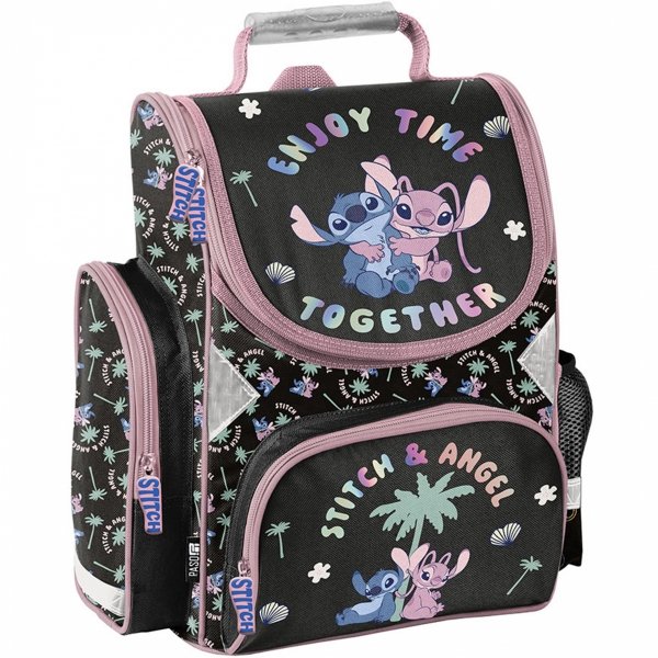 STITCH TORNISTER DO 1 KLASY DLA DZIEWCZYNEK KOMPLET 3 ele STICH i LILO PASO