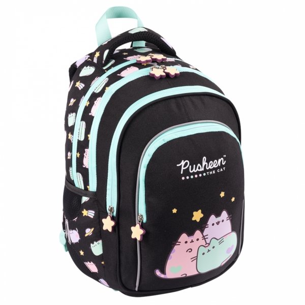 PUSHEEN PASTEL KOMPLET 5w1 MAJEWSKI DLA DZIEWCZYNY PLECAK KOT KOTKI