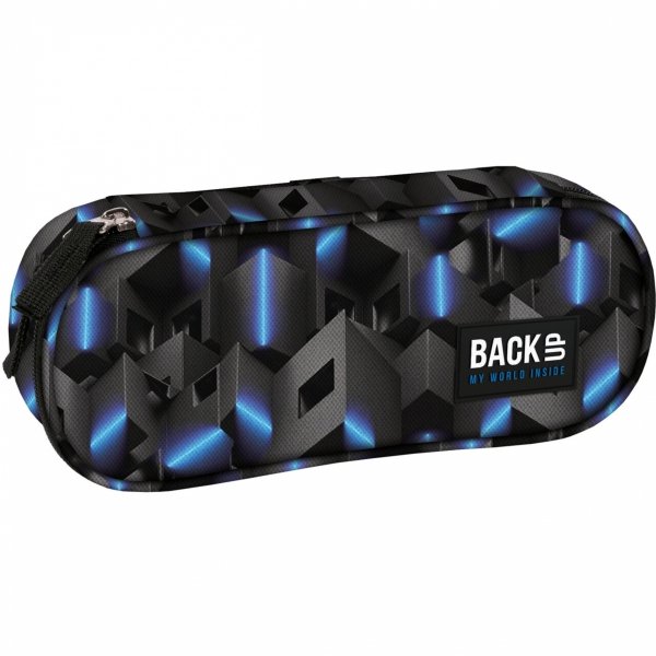 KOMPLET 5w1 BACKUP RIDDLE PLECAK SZKOLNY ABSTRAKCJA 3D DLA CHŁOPAKA