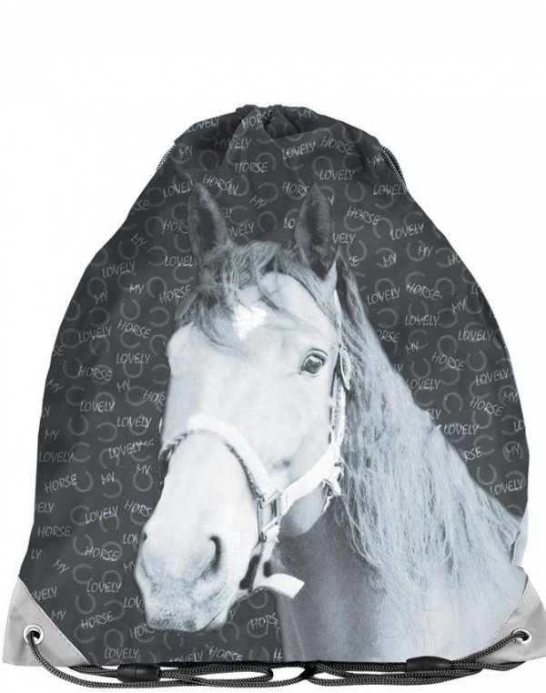 Modny Plecak Szkolny Zwierzak Koń dla Dziewczynki Zestaw [PP19KO-090]