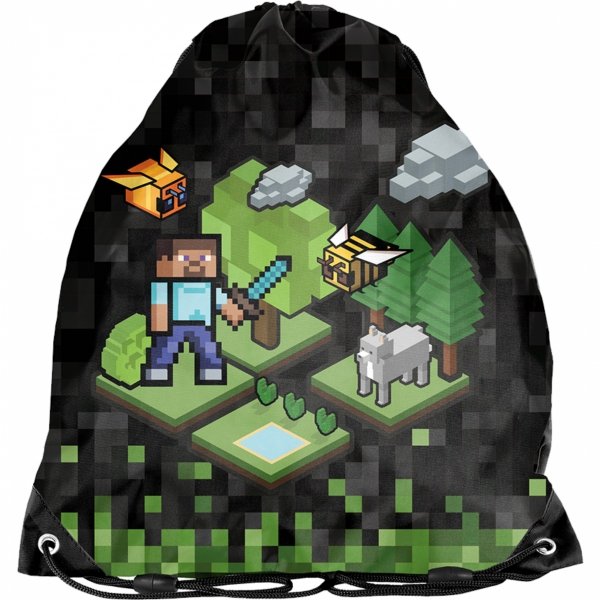 Gamer Minecraft Szkolny Plecak na Kółkach Chłopięcy [PP23XL-997]