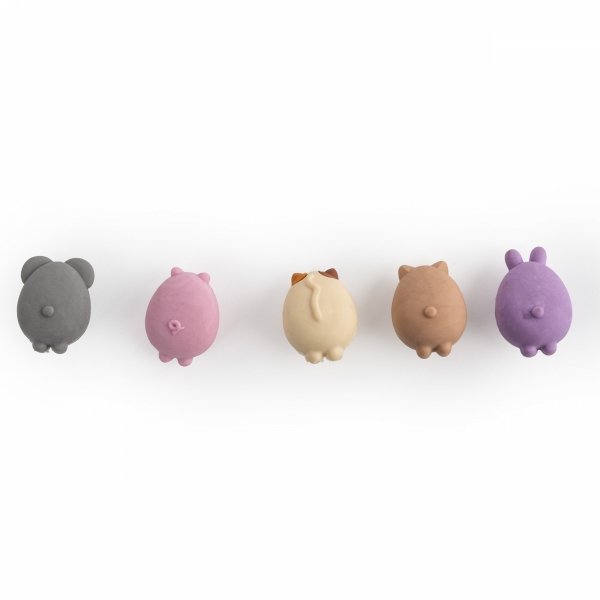 ZAPACHOWA GUMKA DO MAZANIA ŚCIERANIA KIDEA 5 SZT. BLISTER KOALA KOT PIESEK