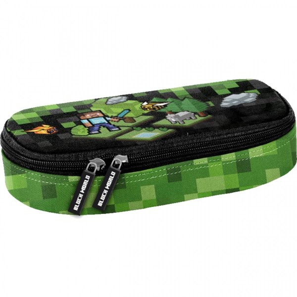 Minecraft Piórnik Szkolny Saszetka Gamer Gra Gry [PP23XL-013]