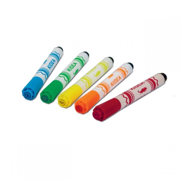 Pisaki ze Stempelkami Kidea 12 Kolorów w Etui [PSP12KA]