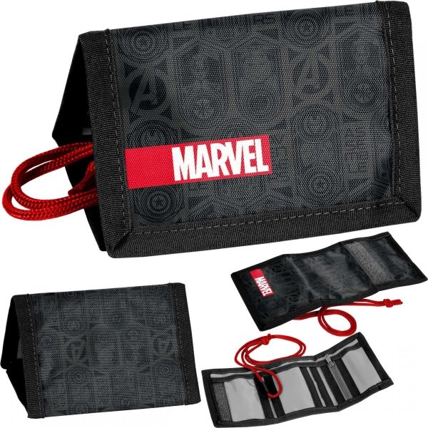 Portfel Marvel Avengers Czarny Portfelik dla Chłopaków [AV22MM-002]