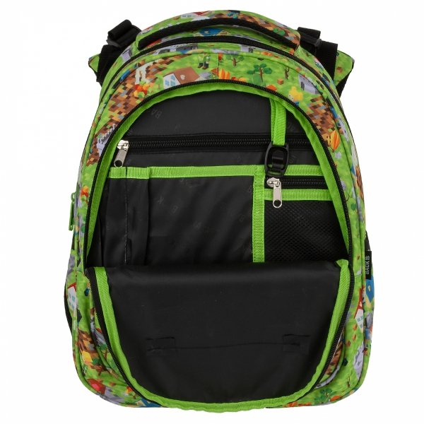 GAMER GAMING MINECRAFT PLECAK CHŁOPIĘCY BACKUP DO PODSTAWÓWKI ZESTAW 5el