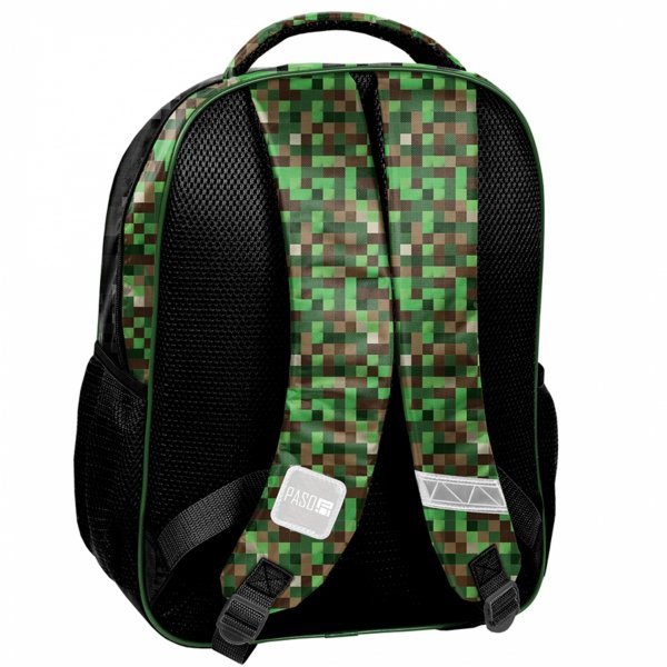 PLECAK MINECRAFT SZKOLNY ZESTAW 3w1 GAMING GRY DO 1 KLASY DLA CHŁOPAKÓW 