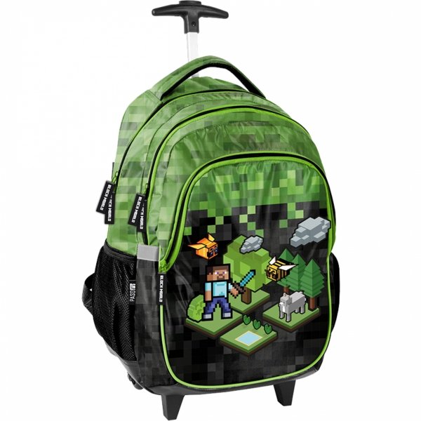 Gamer Minecraft Szkolny Plecak na Kółkach Chłopięcy [PP23XL-997]
