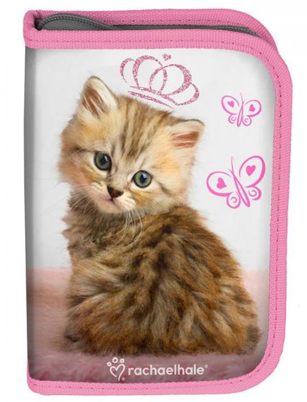 Plecak z Kotem Kot Szkolny dla Dziewczynki Zestaw [RHV-090]