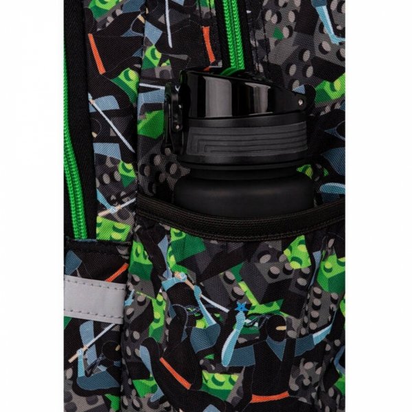 KOLCKI CP PLECAK COOLPACK SZKOLNY ZESTAW 5w1 DLA CHŁOPAKA THE BLOCK 