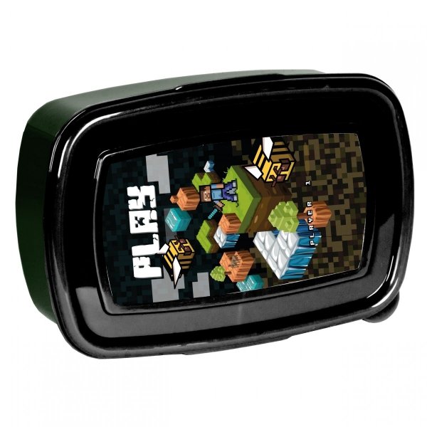 Komplet 6w1 Plecak Do Szkoły Gra Minecraft Pixele [PP21GM-090]