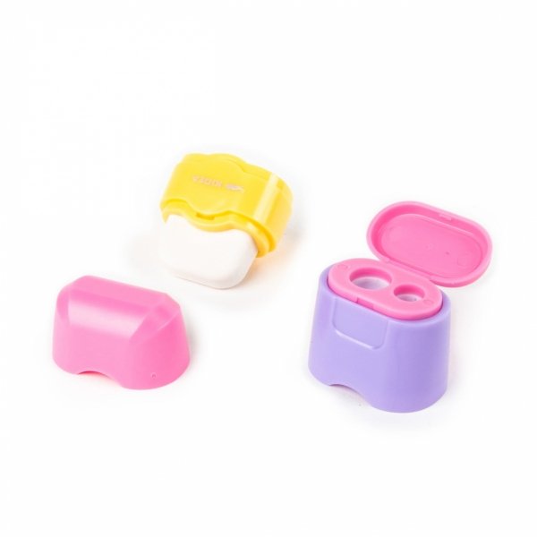 PODWÓJNA TEMPERÓWKA z GUMKA DO MAZANIA ŚCIERANIA KIDEA