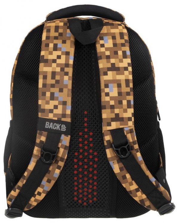 Modny Plecak Minecraft Młodzieżowy BackUP Szkolny [PLB2M39]