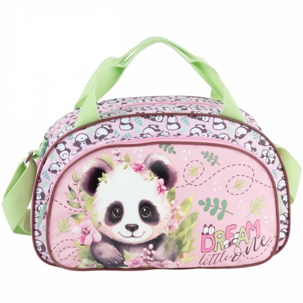 PANDA TORBA SZKOLNA SPORTOWA NA BASEN DLA DZIEWCZYNEK Z PANDĄ Z MISIEM