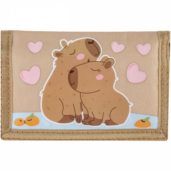 PORTFEL KAPIBARA DZIECIĘCY PORTFELIK DLA DZIEWCZYNEK DLA DZIECKA CAPYBARA
