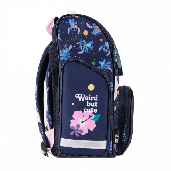 STITCH TORNISTER KOMPLET 6w1 DLA DZIEWCZYNKI DO KLAS 1-4 PODSTAWÓWKI