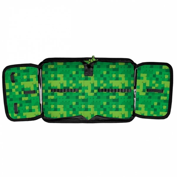 PLECAK MINECRAFT SZKOLNY GAMING GAMER DO 1 KLASY DLA CHŁOPAKA KOMPLET 5 ele