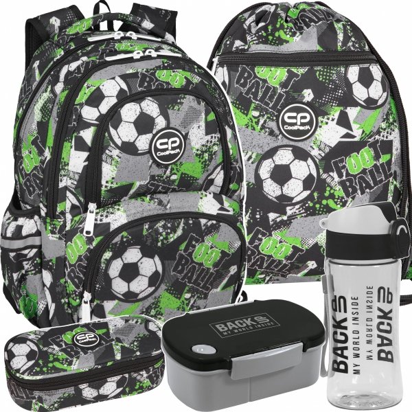 Piłka Nożna Plecak Cp Coolpack Komplet 5w1 Patio [F001674]